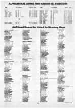 Landowners Index 009, Marion County 1989